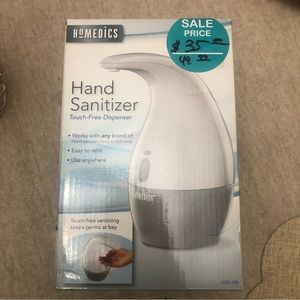 Homedics hand sanitizer soap